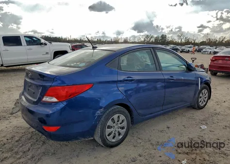 2017 Hyundai Accent Se z USA, uszkodzony, nr VIN KMHCT4AE8HU196968